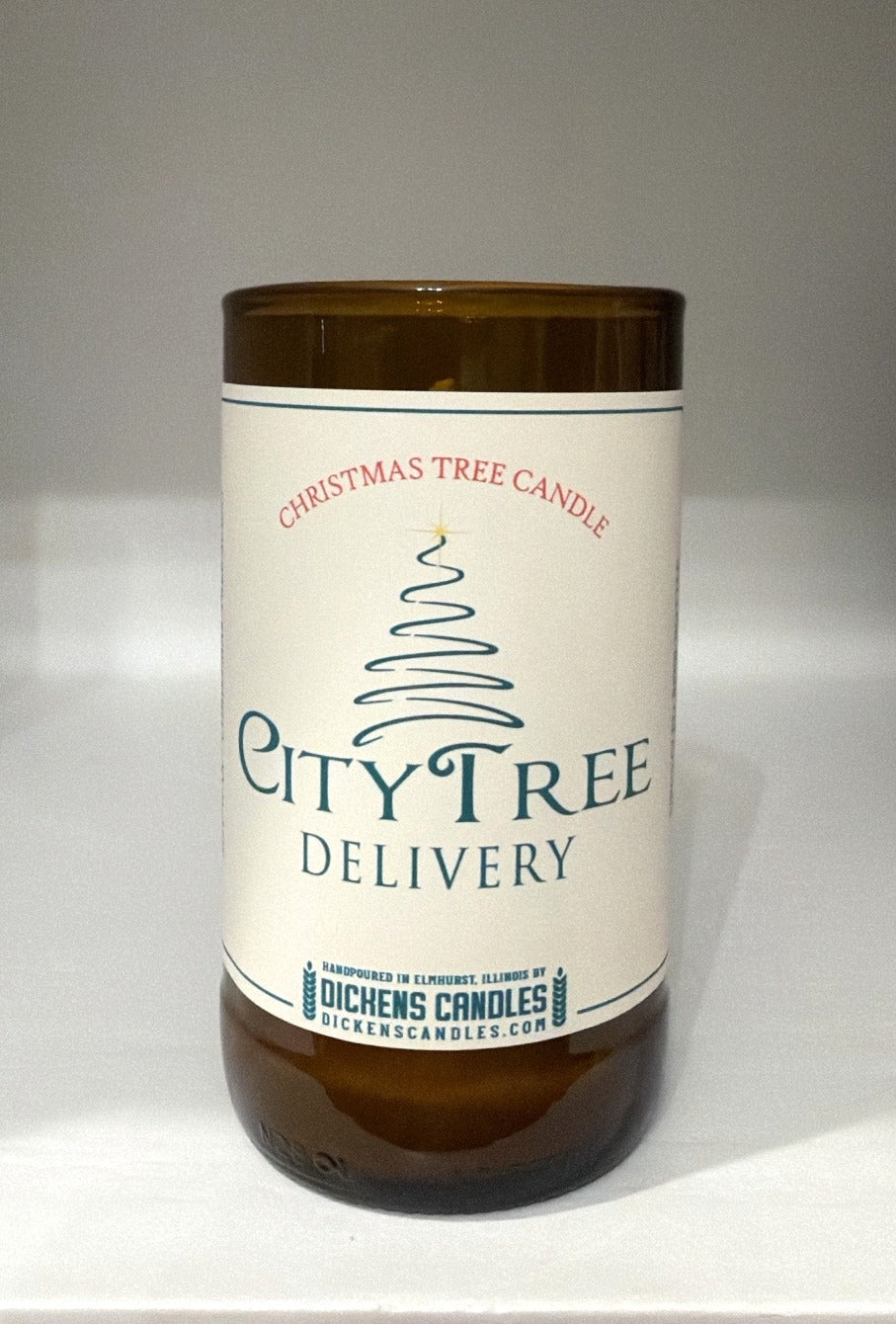 City Tree Delivery Christmas tree candle