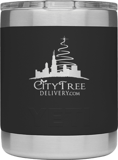Black Lowball Yeti with City Tree Logo