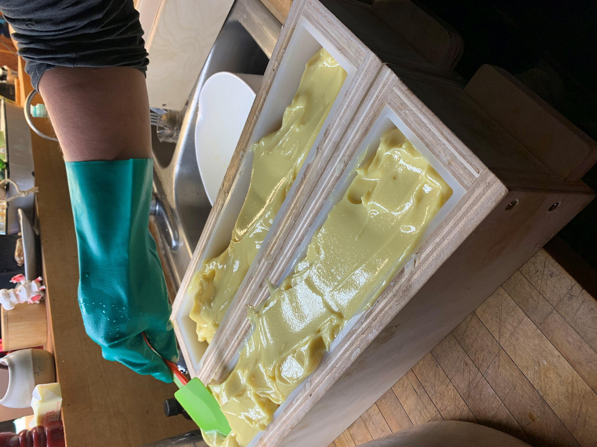 Handmade Holiday Soap infused with our mixed Christmas Greens - City Tree Delivery - Chicagoland Christmas Tree Delivery
